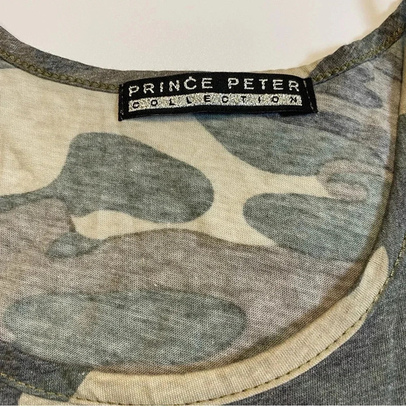 NWT XS Camo Print Graphic Tank Prince Peter Collection I Scream Ice Cream - Picture 3 of 6